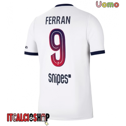 Paris Saint-Germain Ferran Torres #9 Seconda Maglia 2026-27 Manica Corta